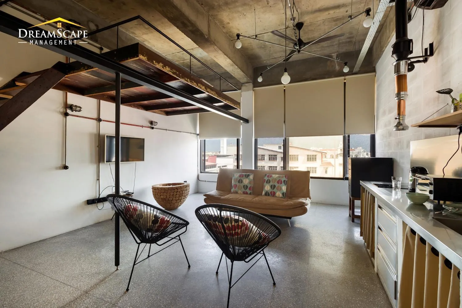 Kitchen or kitchenette in Belakang KongHeng By DreamScape