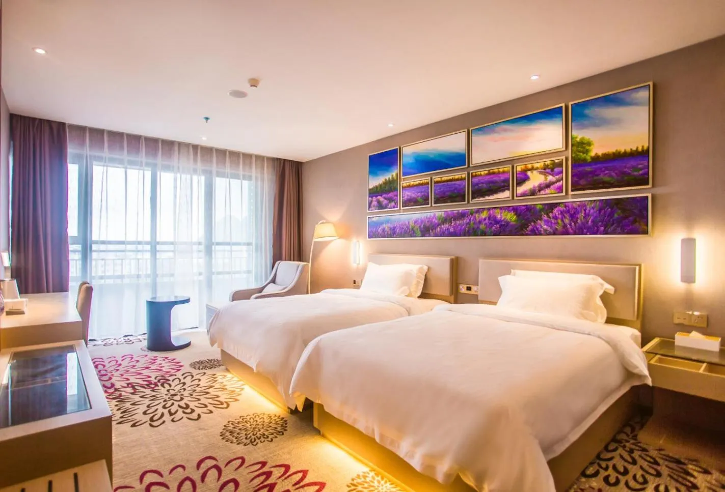 Bed in Lavande Hotel Guilin Convention and Exhibition Center