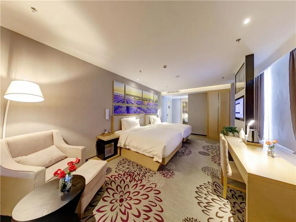 Bed in Lavande Hotel Chengdu Dafeng Shixi Park Subway Station