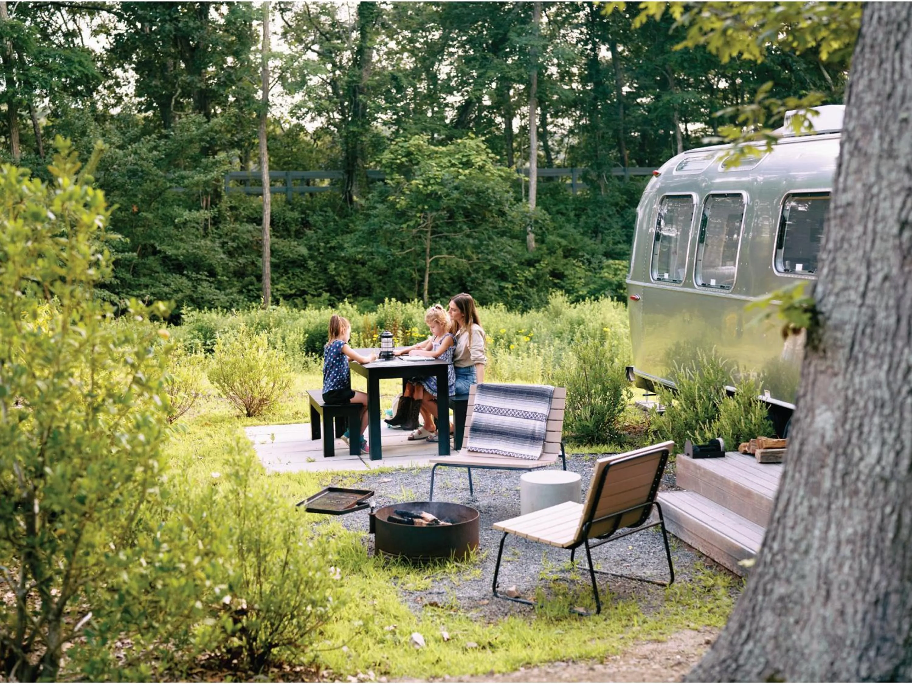 Natural landscape in AutoCamp Cape Cod