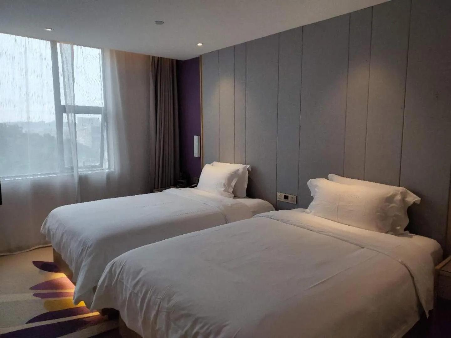Bed in Lavande Hotels·Shenzhen North Railway Station Longhua Yicheng Center