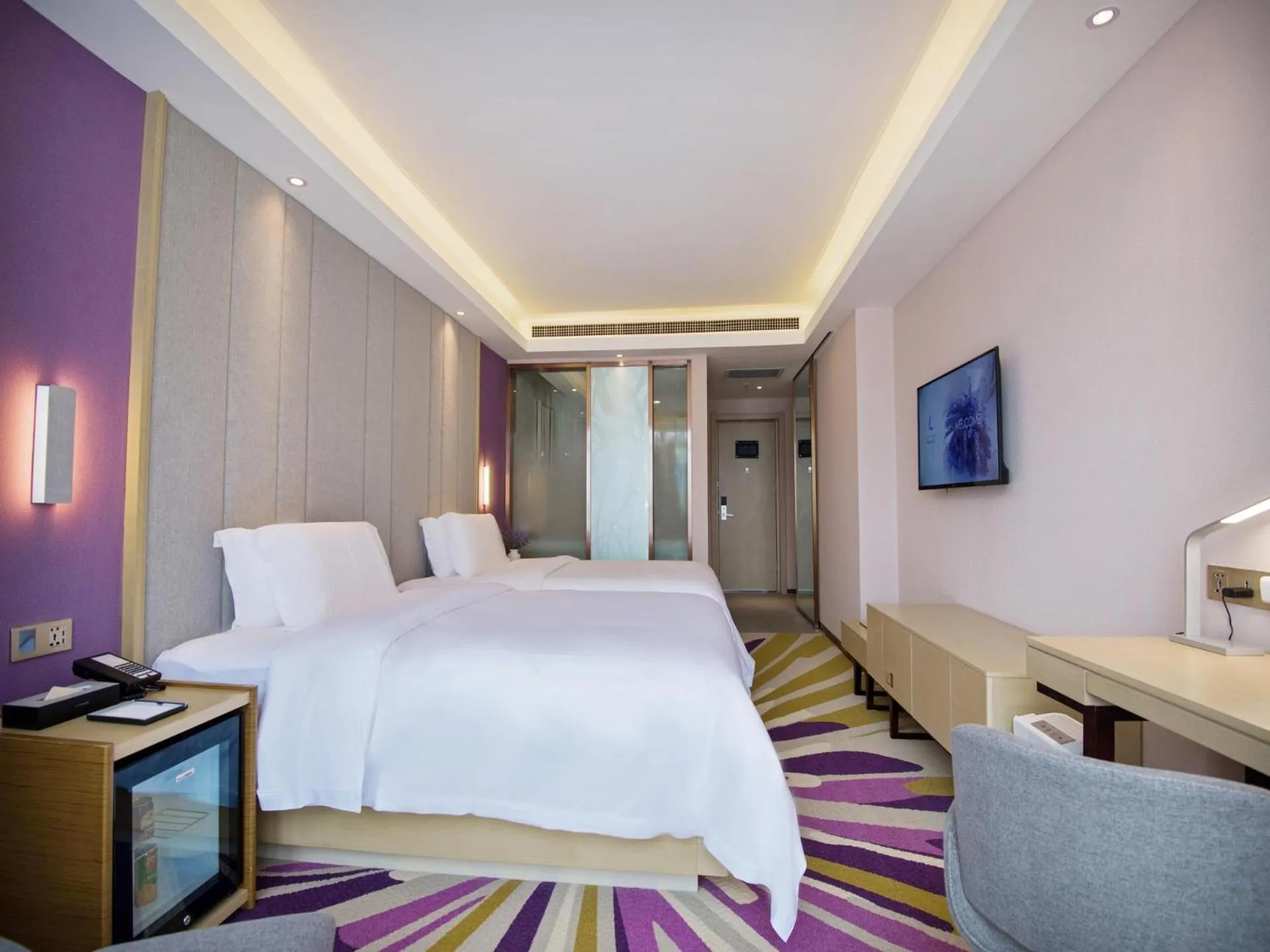 Bed in Lavande Hotel Xi'an Bell Tower