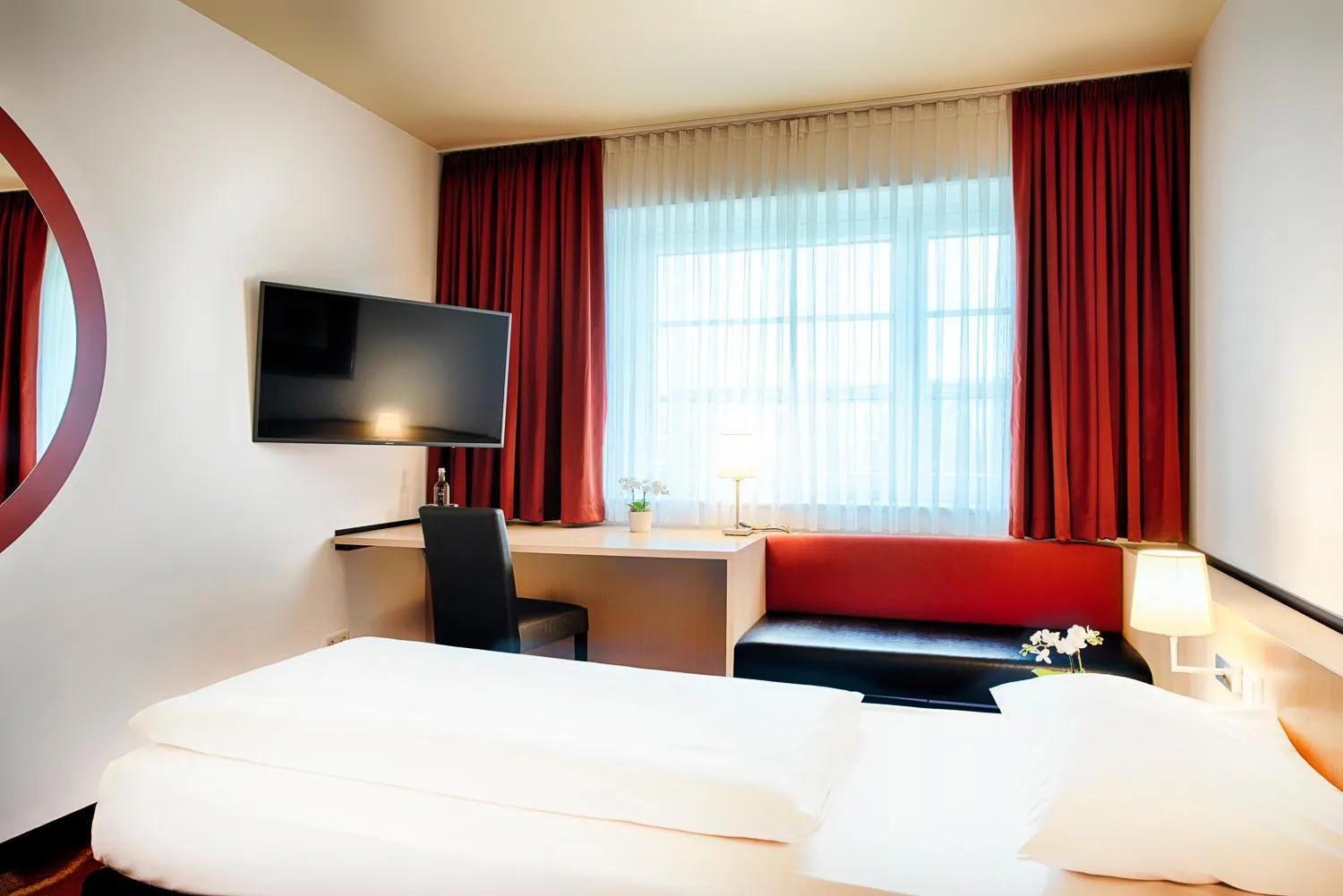 Photo of the whole room, Bed in Welcome Kongress Hotel Bamberg