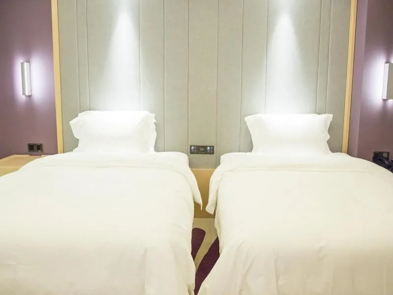 Bed in Lavande Hotels·Taicang Shanghai West Road Nanyang Plaza