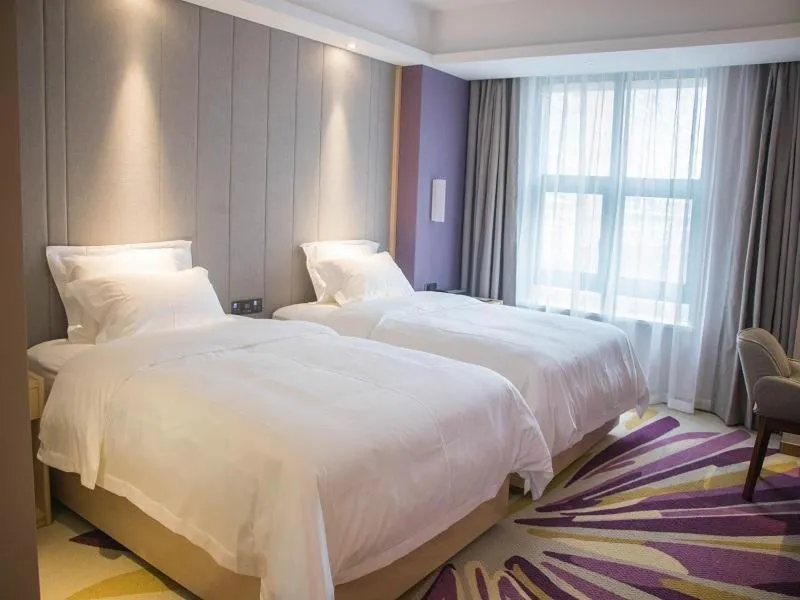 Bed in Lavande Hotels·Taicang Shanghai West Road Nanyang Plaza