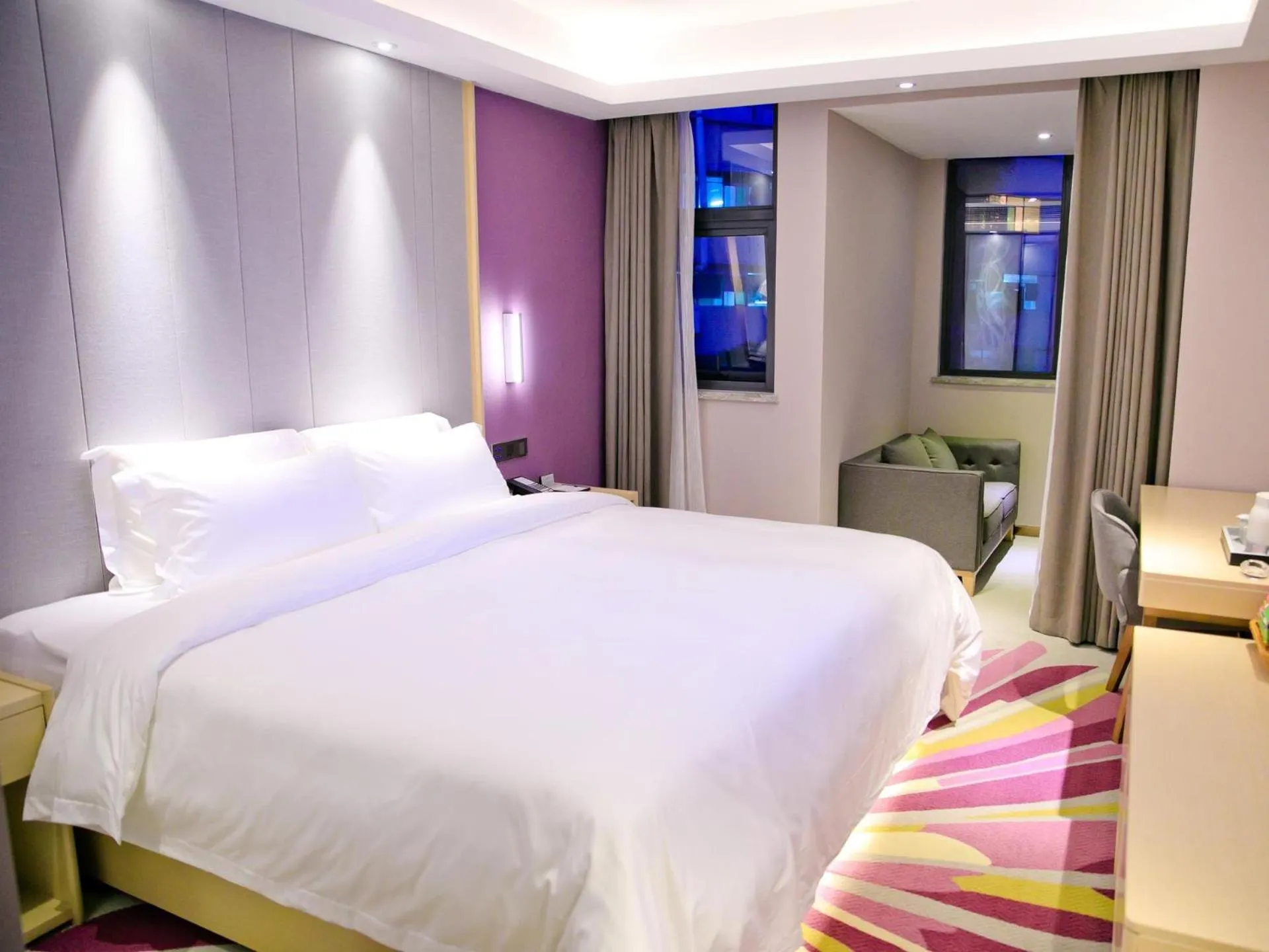 Bed in Lavande Hotels·Shenzhen North Railway Station Longhua Bus Terminal