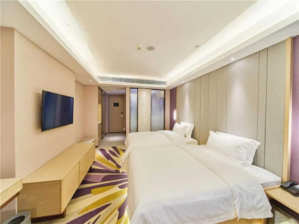 Bed in Lavande Hotels·Foshan West Railway Station Luocun