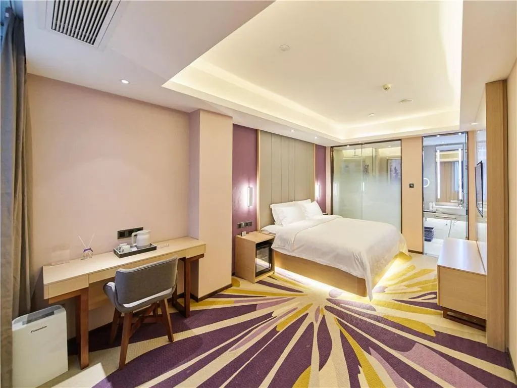Bed in Lavande Hotels·Foshan West Railway Station Luocun