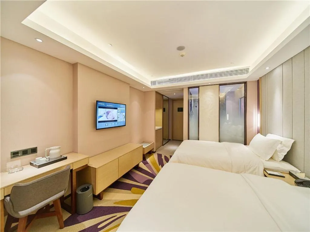 Bed in Lavande Hotels·Foshan West Railway Station Luocun