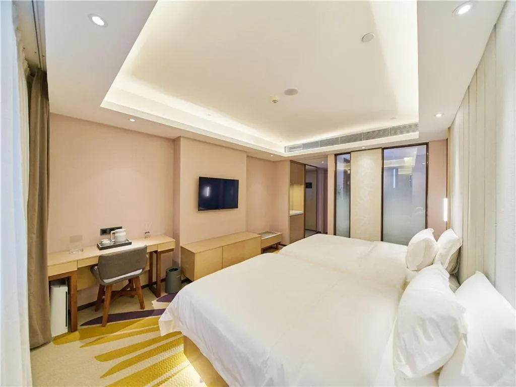 Bed in Lavande Hotels·Foshan West Railway Station Luocun
