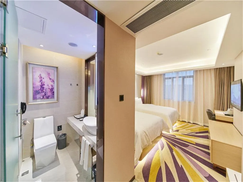 Bed in Lavande Hotels·Foshan West Railway Station Luocun