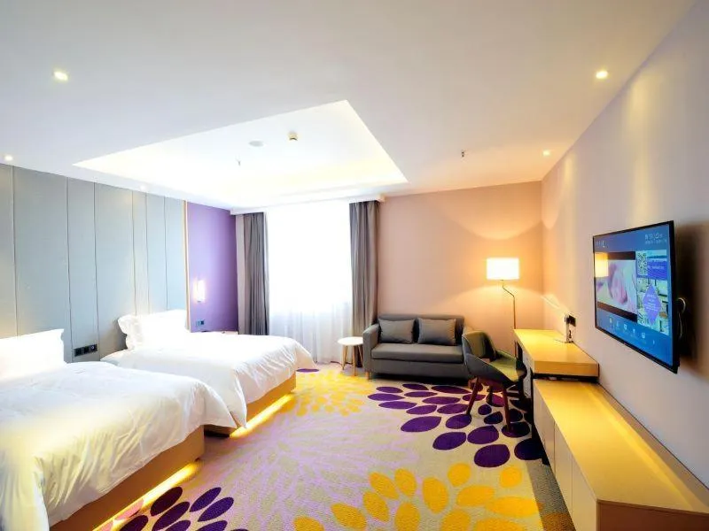 Bed in Lavande Hotels·Guangzhou Luoxi Xiajiao Metro Station