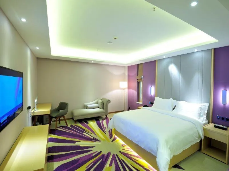 Bed in Lavande Hotels·Guangzhou Luoxi Xiajiao Metro Station