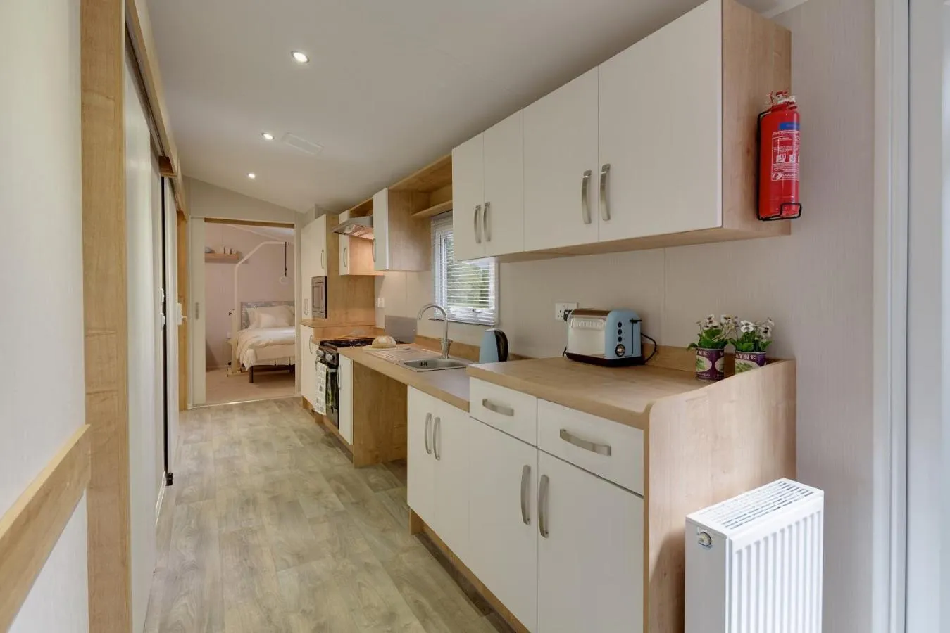 Kitchen or kitchenette in St Helens Coastal Resort