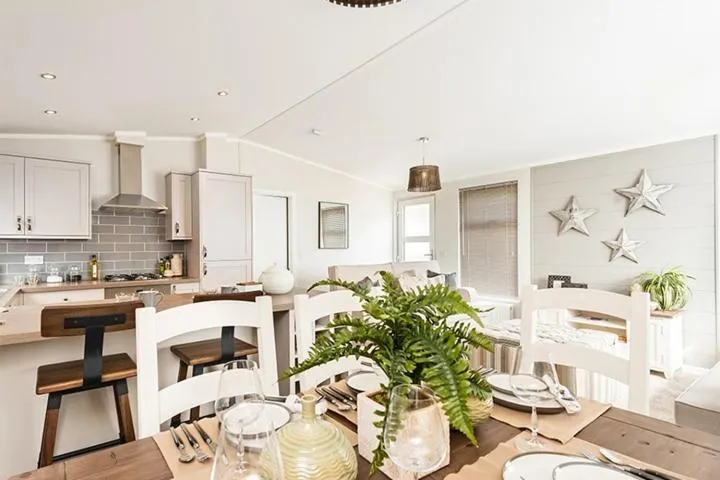 Dining area in St Helens Coastal Resort