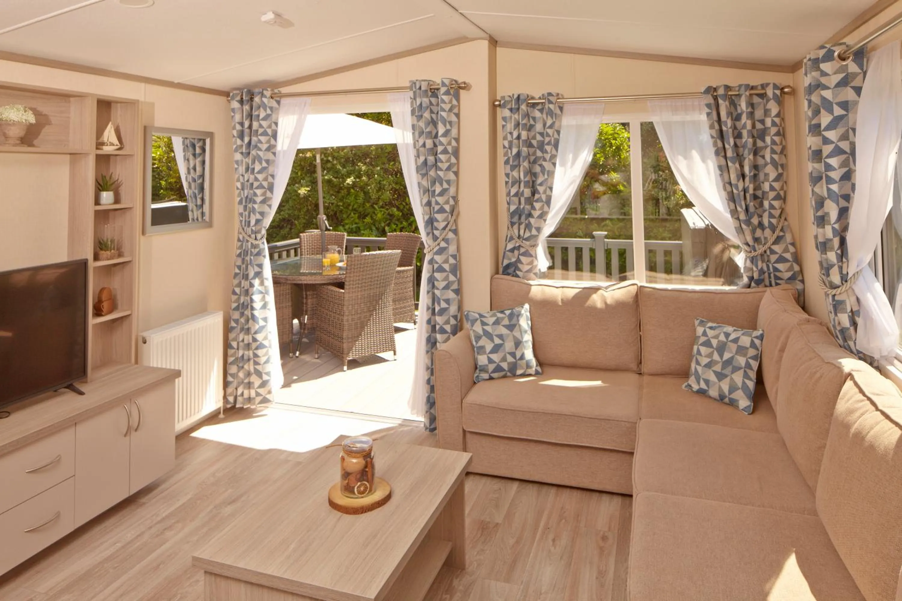 Patio in St Helens Coastal Resort