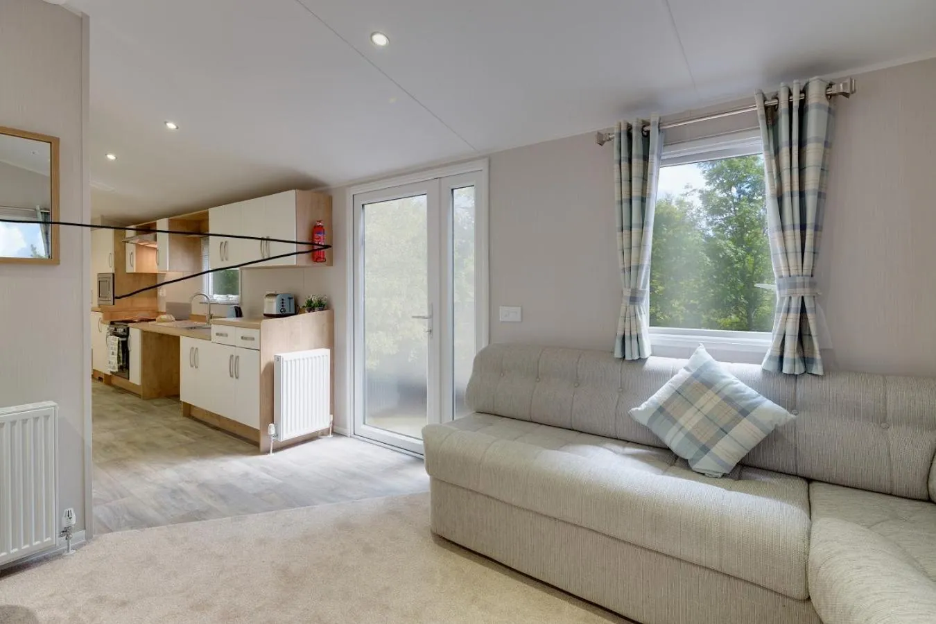 Living room in St Helens Coastal Resort