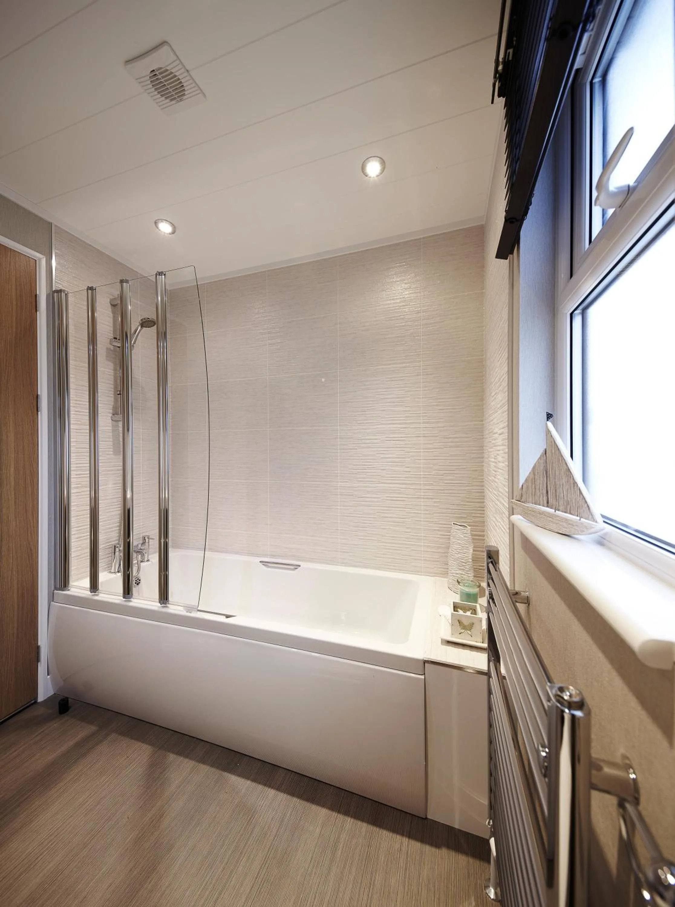 Shower in St Helens Coastal Resort