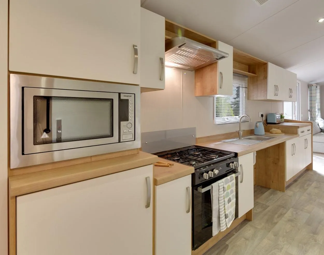 Kitchen or kitchenette in St Helens Coastal Resort
