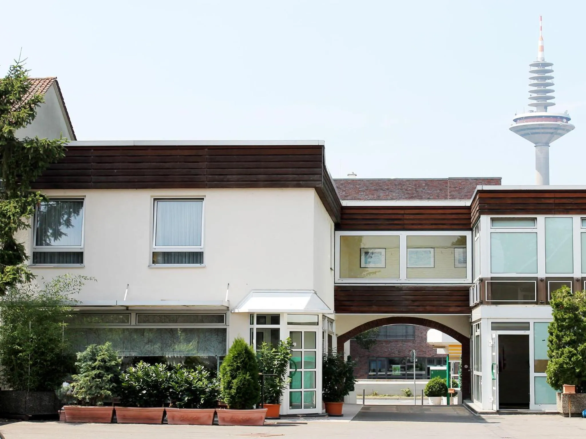 Facade/entrance in Motel Frankfurt
