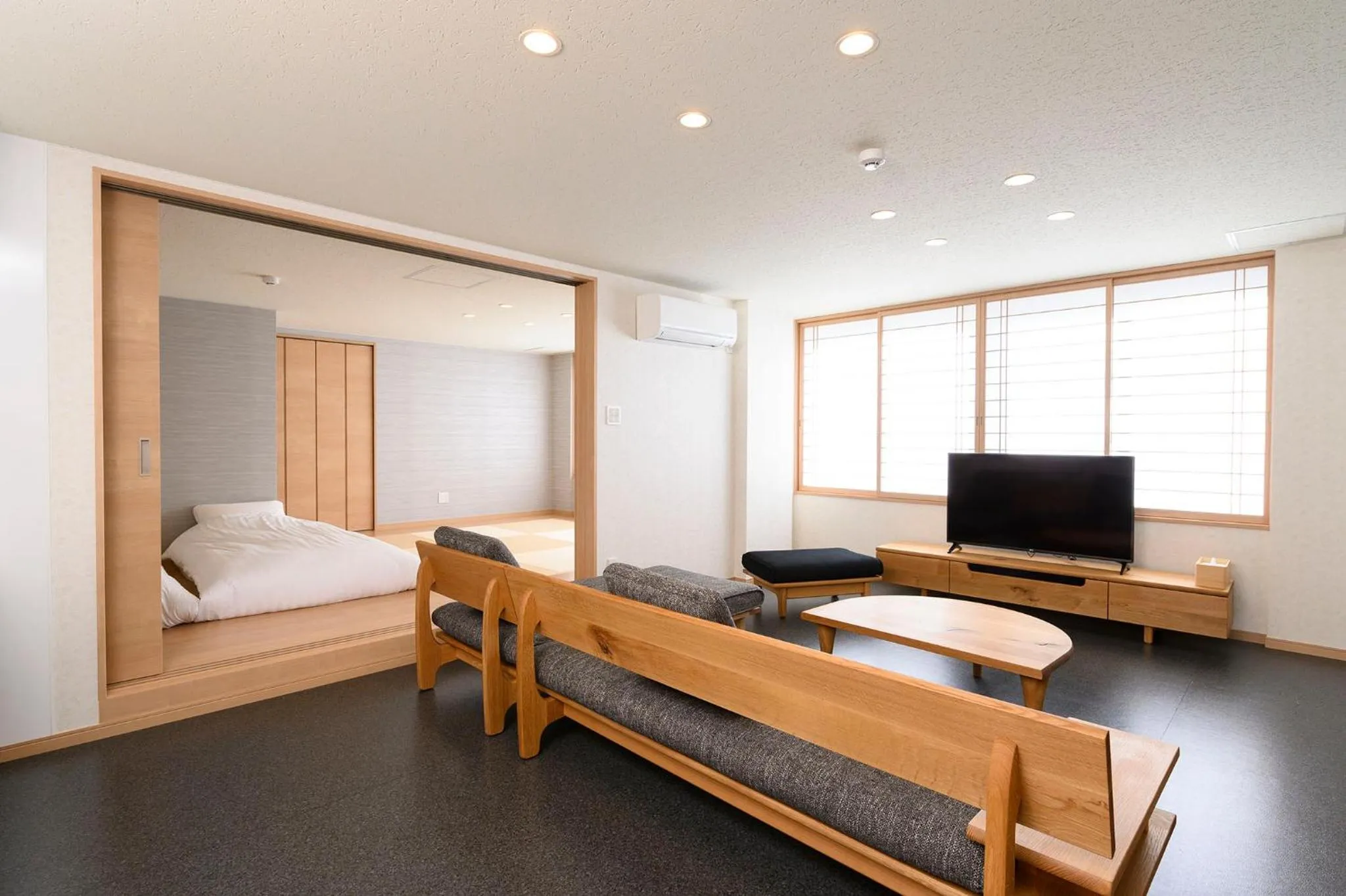 Bed in BEYOND HOTEL Takayama 3rd