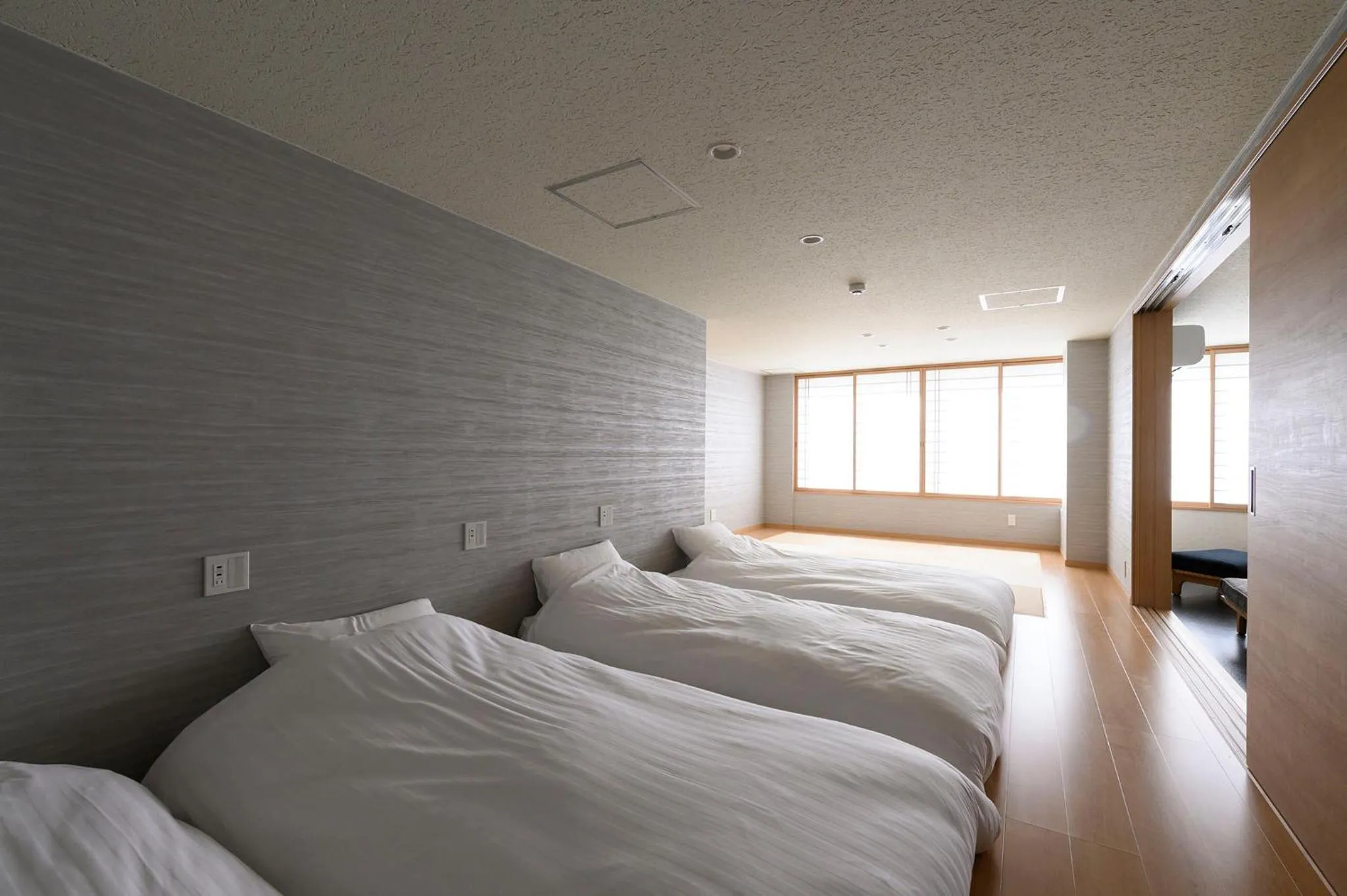 Bed in BEYOND HOTEL Takayama 3rd