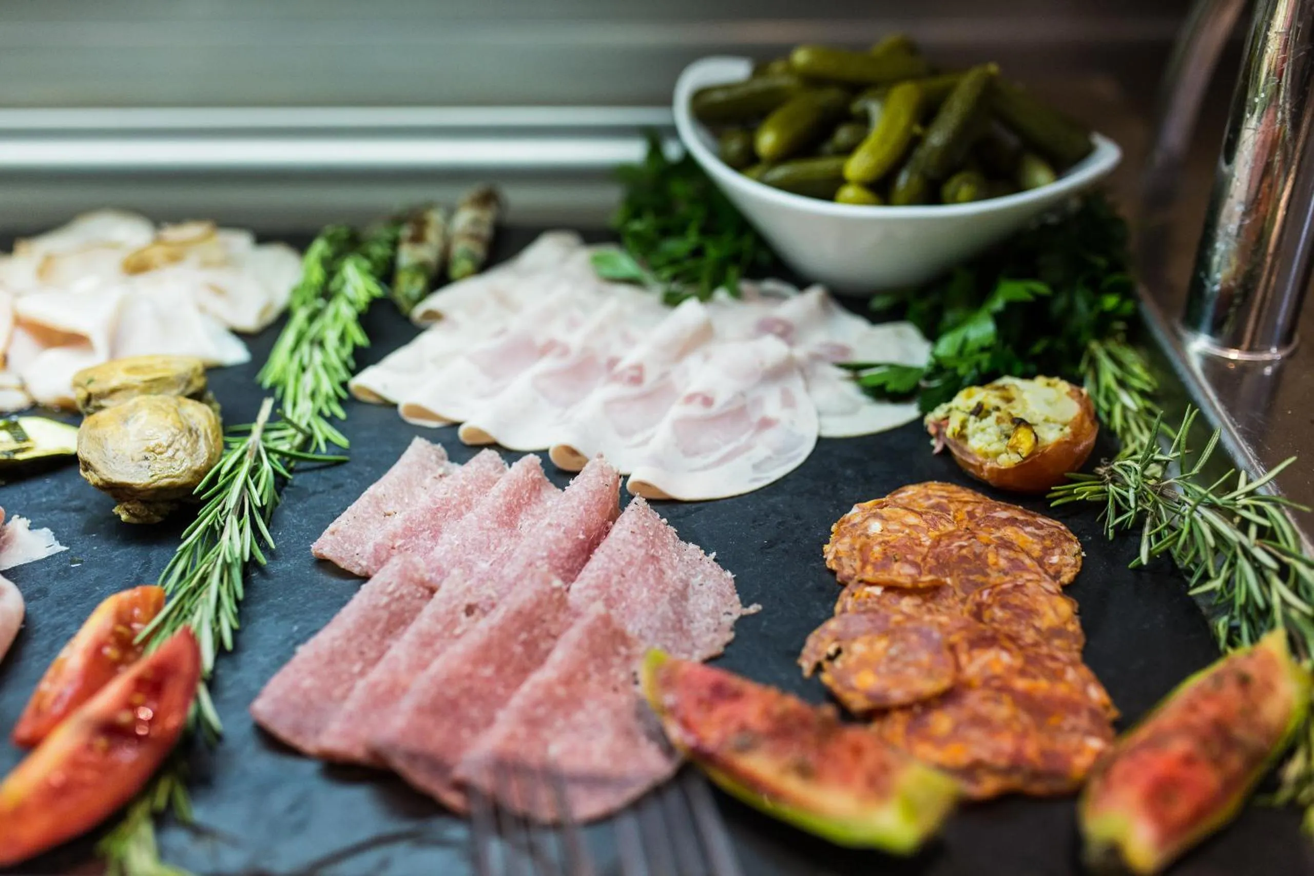 Food close-up in SAN REMO Fine.Food.Hotel
