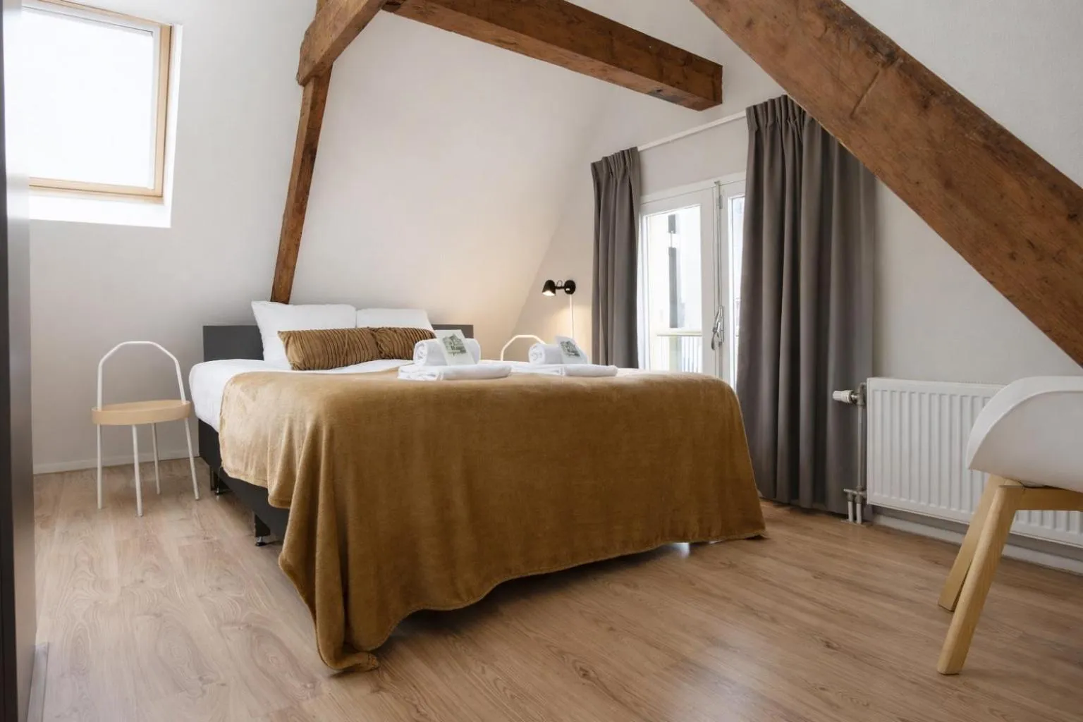 Bed in King's Inn City Hotel Alkmaar