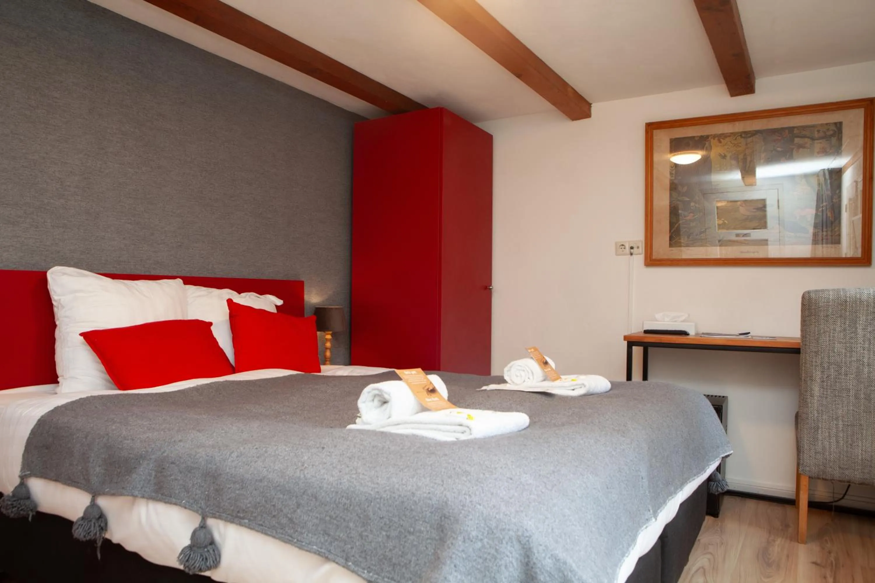 Bed in Kings Inn City Hotel Alkmaar