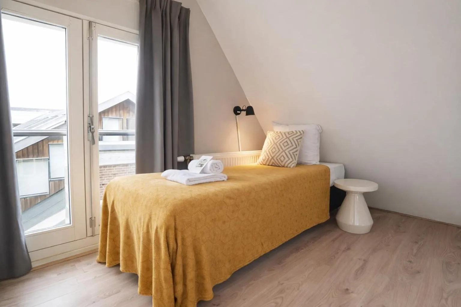 Bed in King's Inn City Hotel Alkmaar