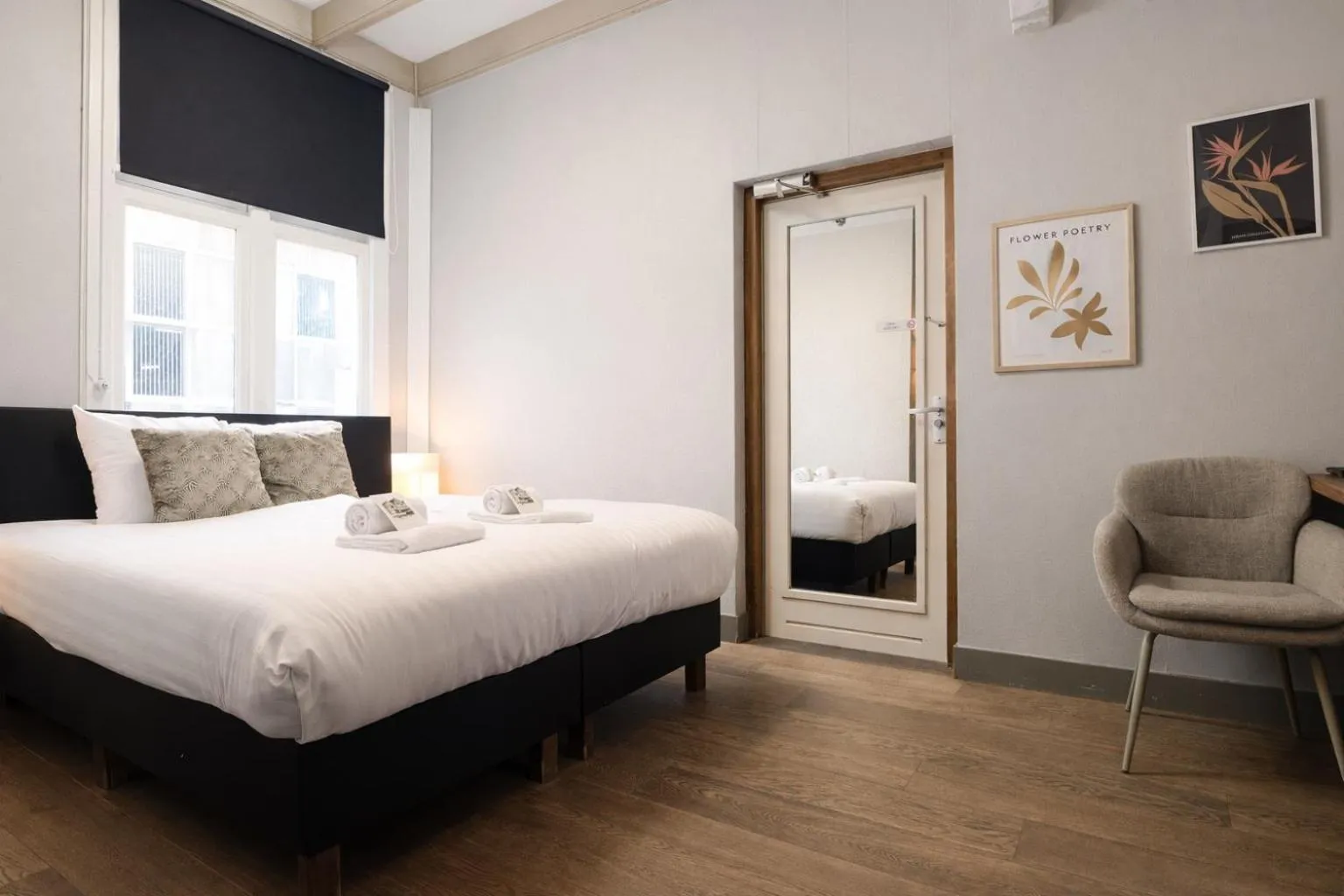 Bed in King's Inn City Hotel Alkmaar