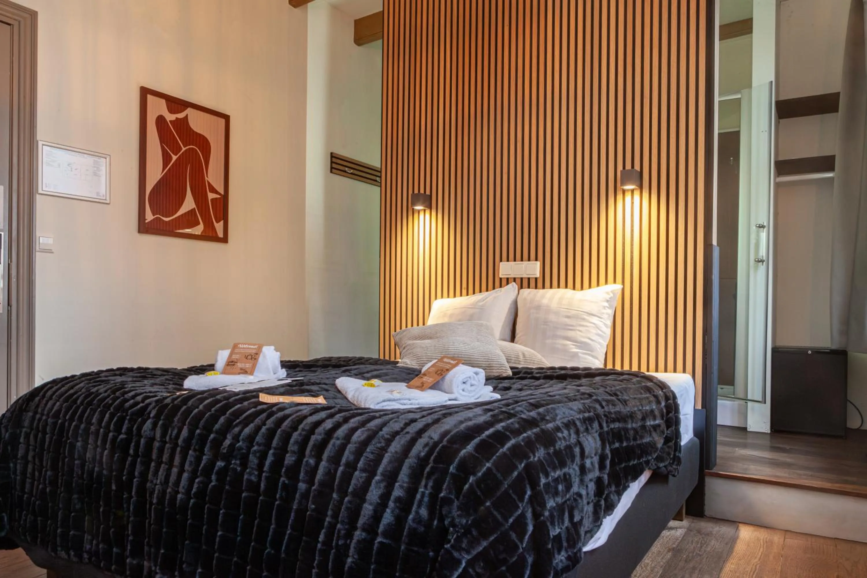 Bed in Kings Inn City Hotel Alkmaar