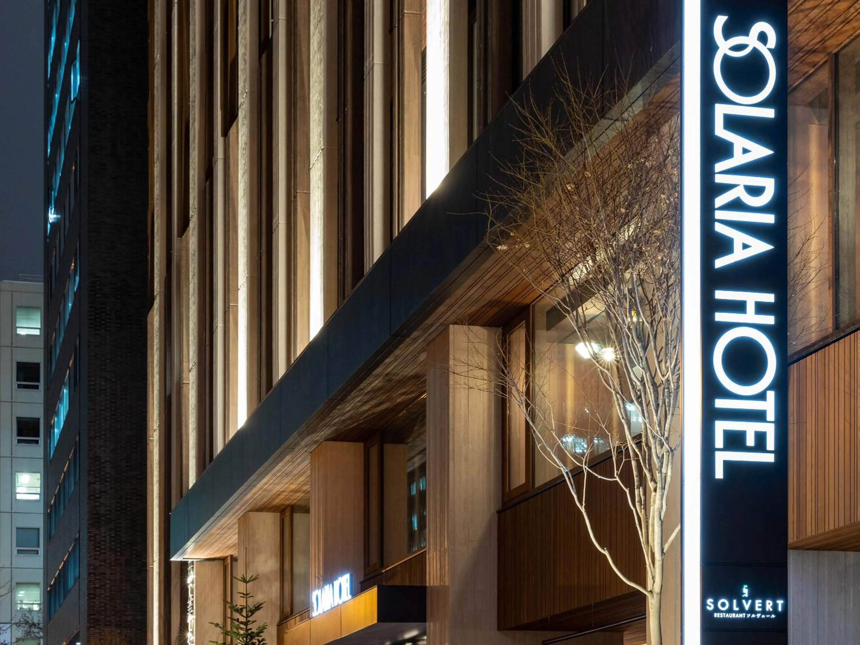 Property building in Solaria Nishitetsu Hotel Sapporo