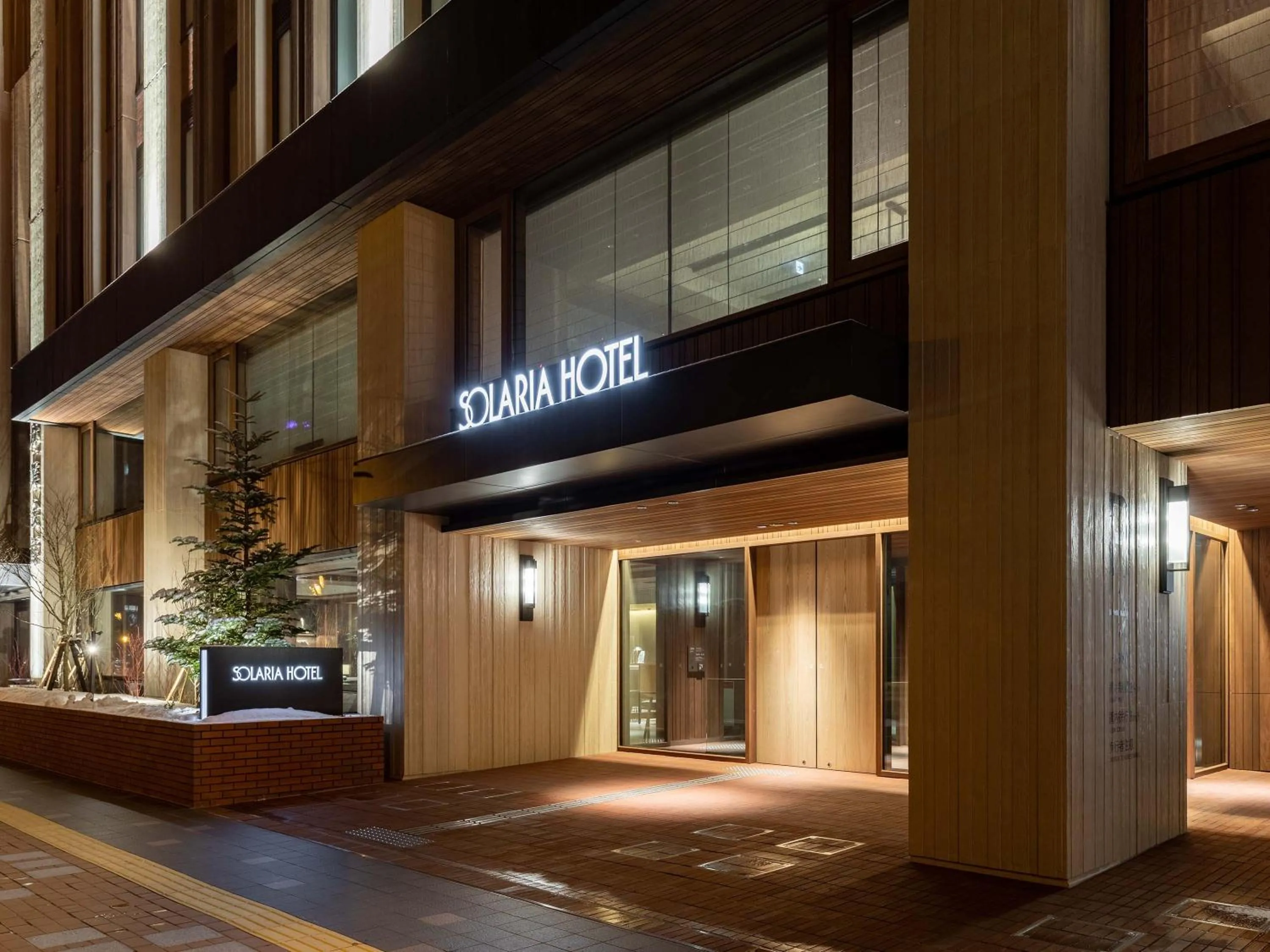 Property building in Solaria Nishitetsu Hotel Sapporo