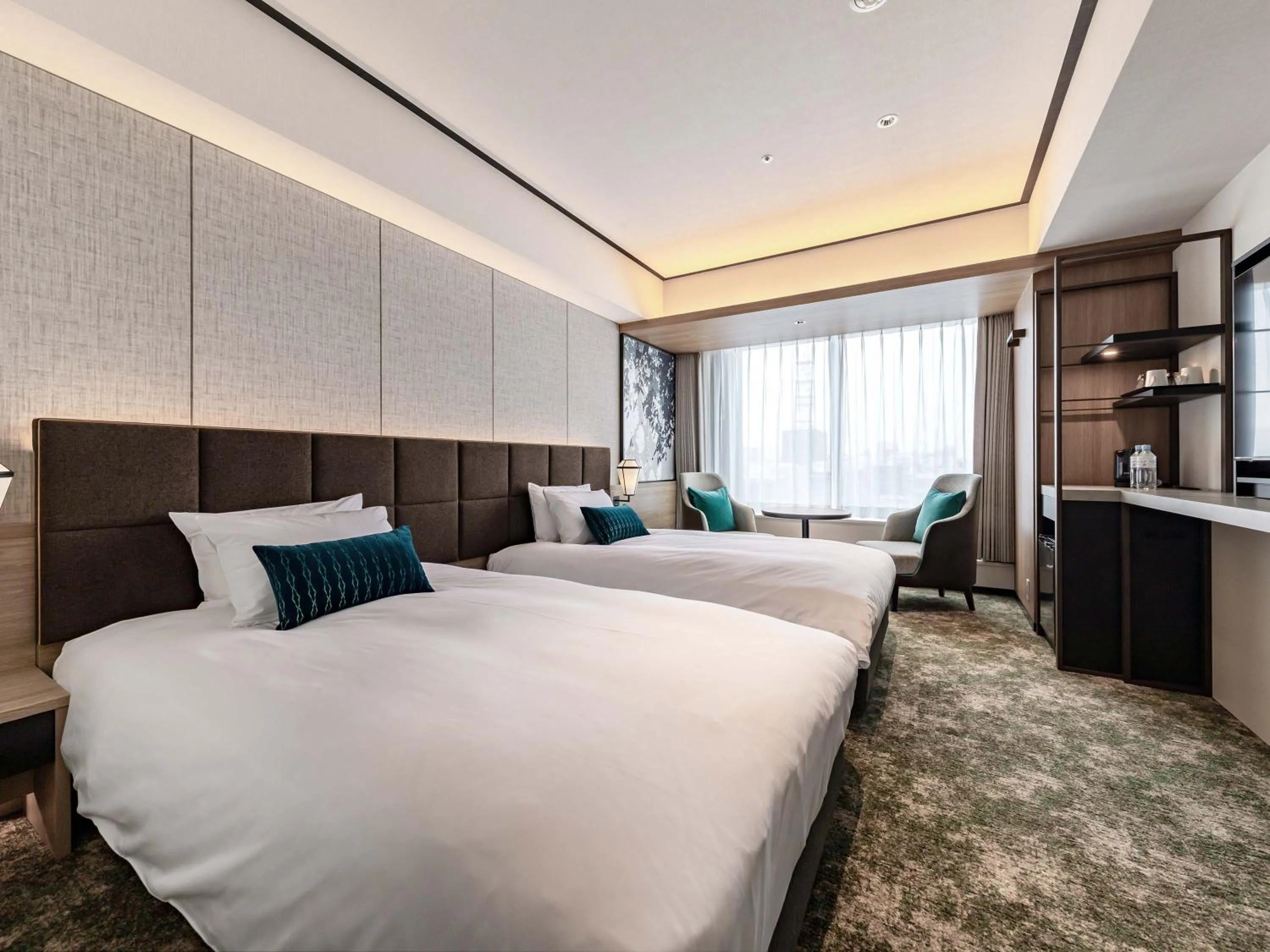 Photo of the whole room, Bed in Solaria Nishitetsu Hotel Sapporo