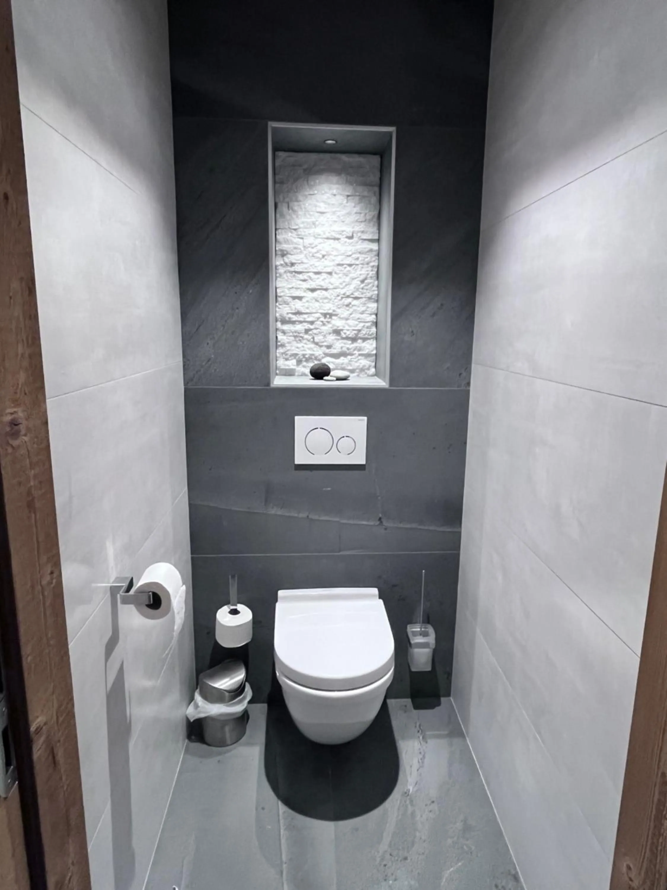 Toilet in Chalet Téléporté