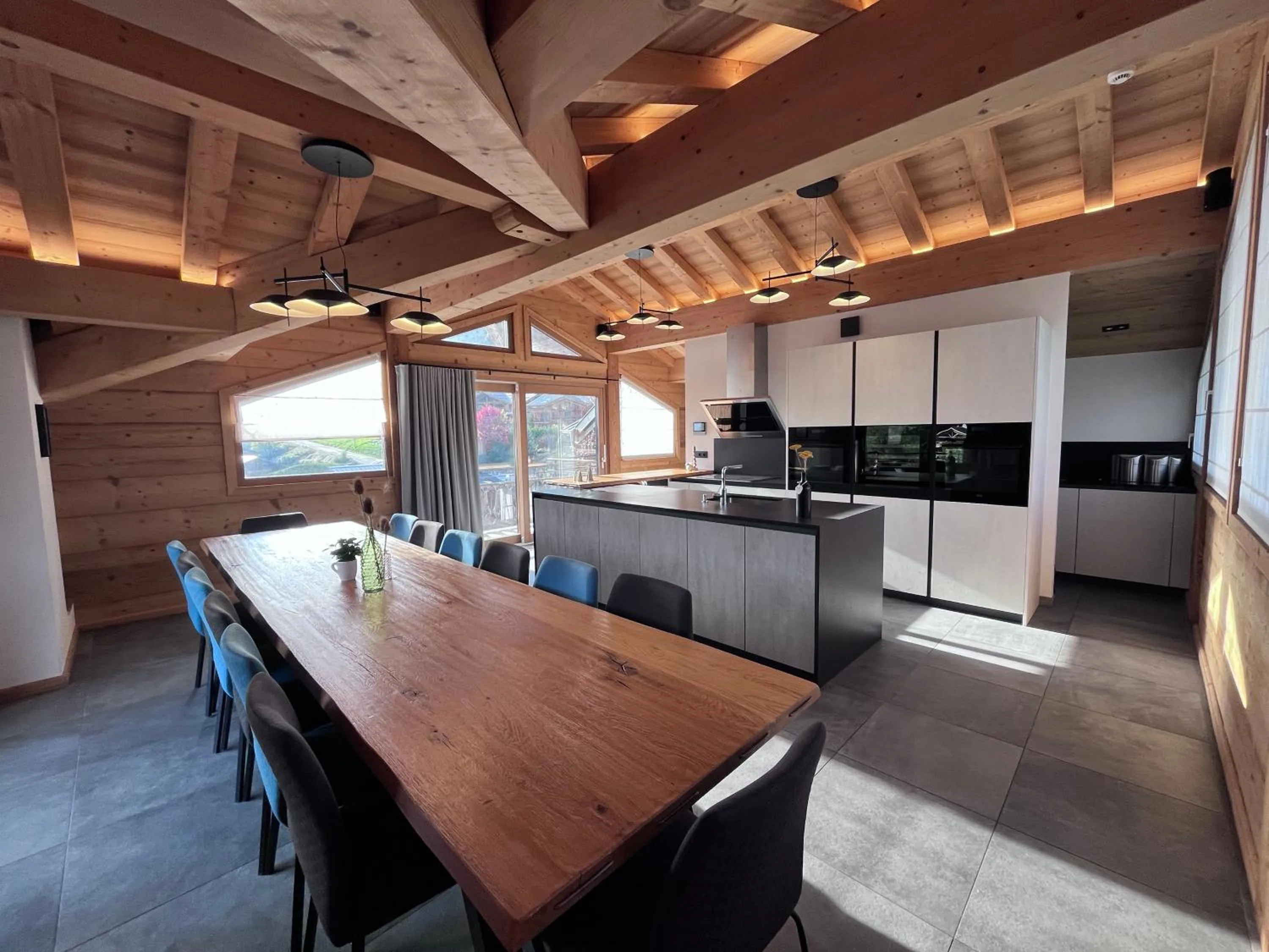Dining area in Chalet Téléporté