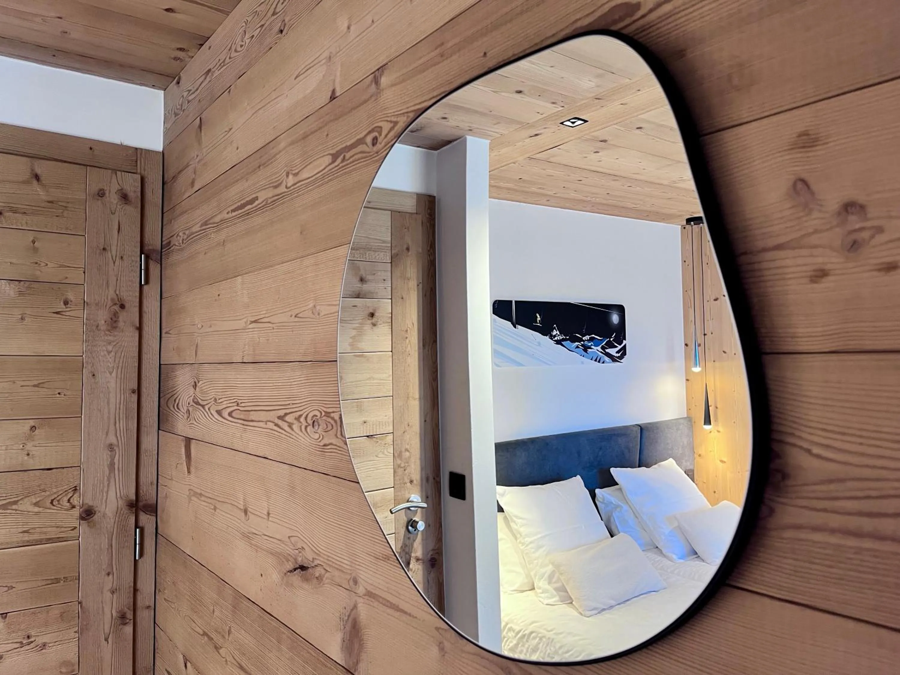 Bedroom in Chalet Téléporté