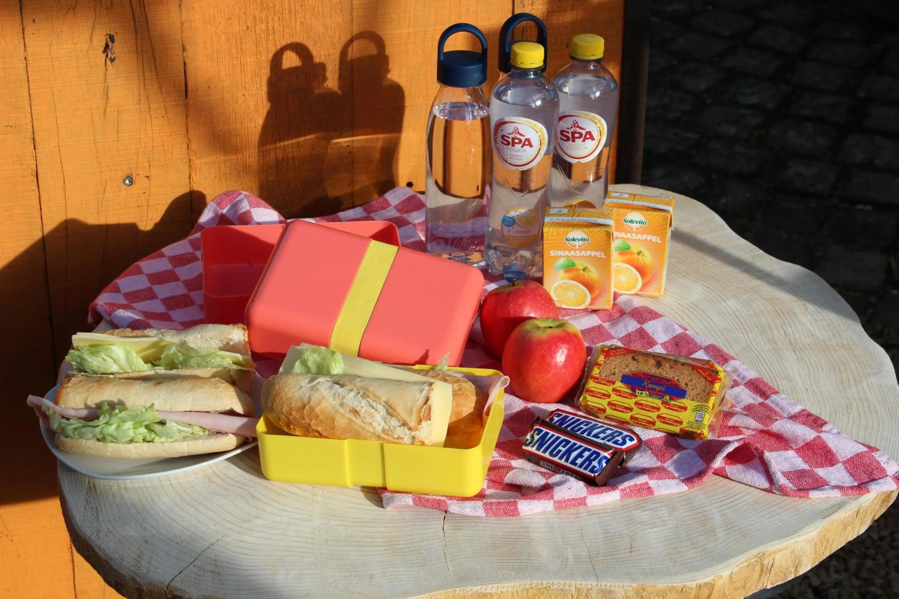 Lunch in La Vie en Rose hotel