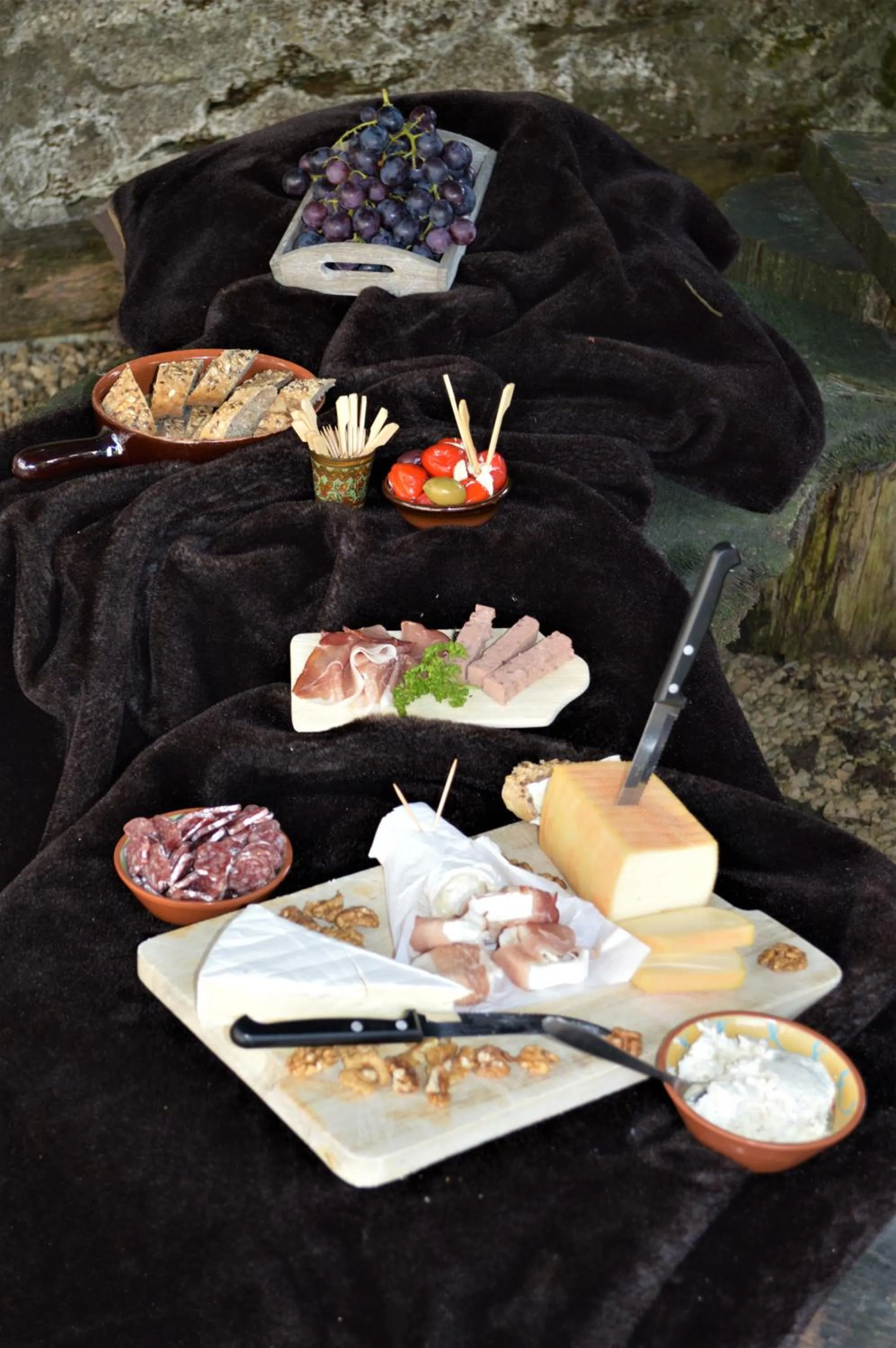 Food and drinks in La Vie en Rose hotel