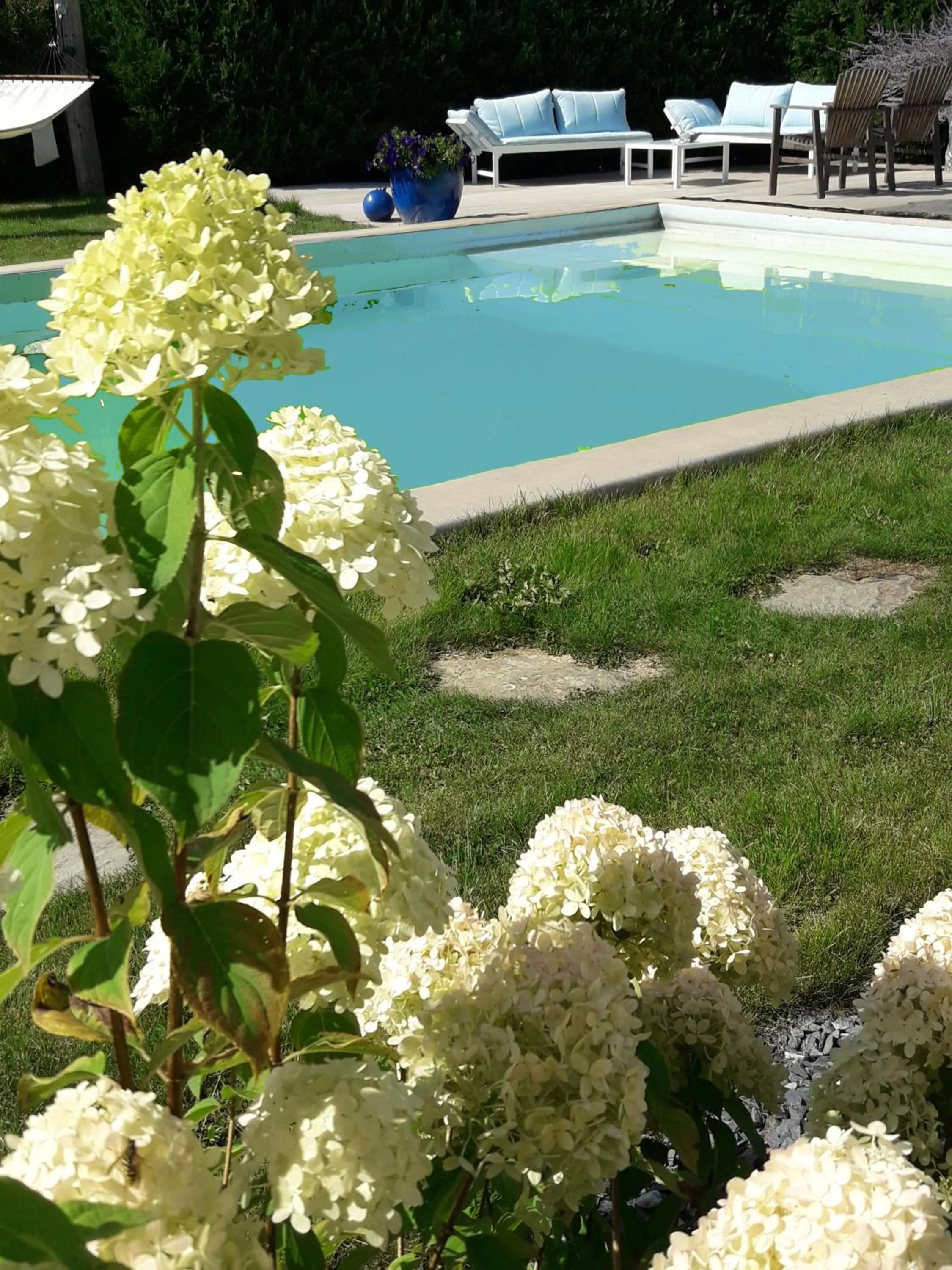 Property building in La Vie en Rose hotel