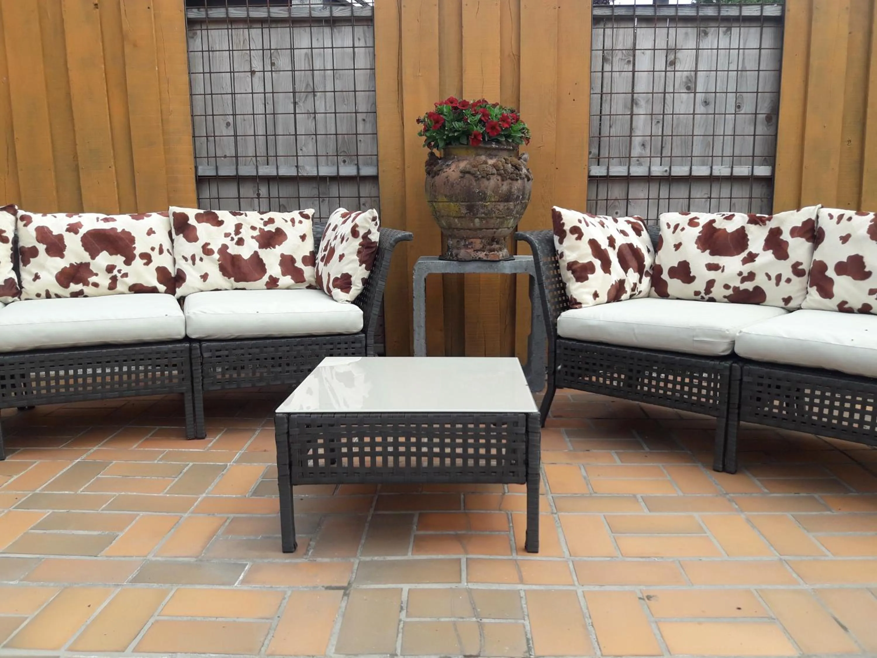 Balcony/Terrace in La Vie en Rose hotel