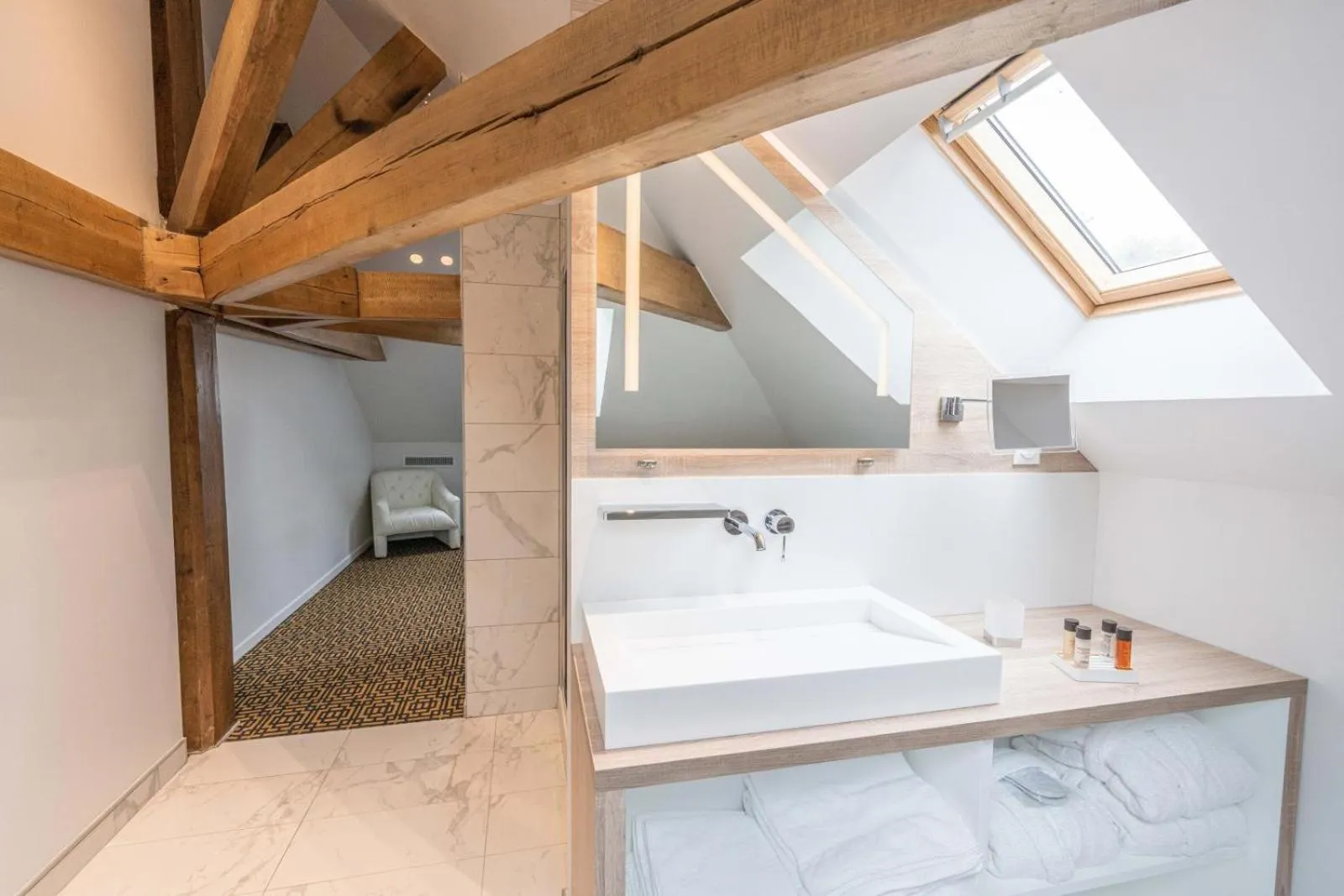 Bathroom in Le Moulin des Marais