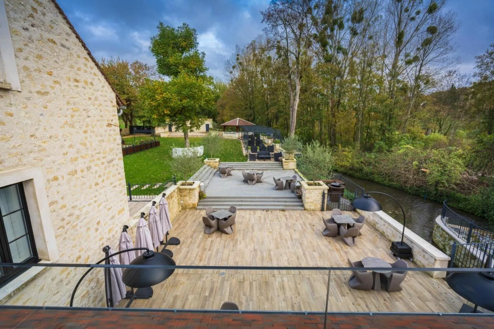 Balcony/Terrace in Le Moulin des Marais