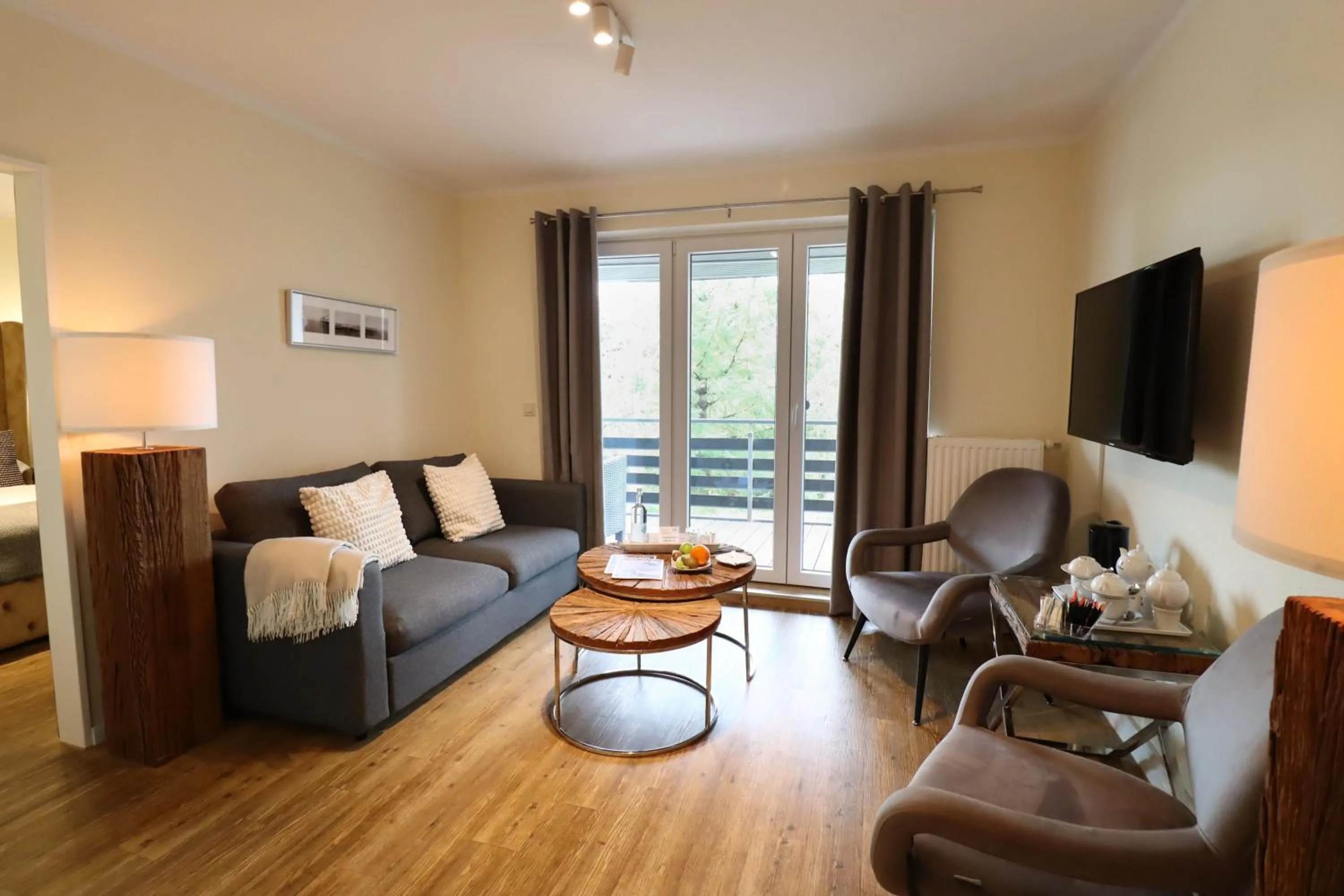 Living room in Das Frühstückshotel Sankt Peter-Ording