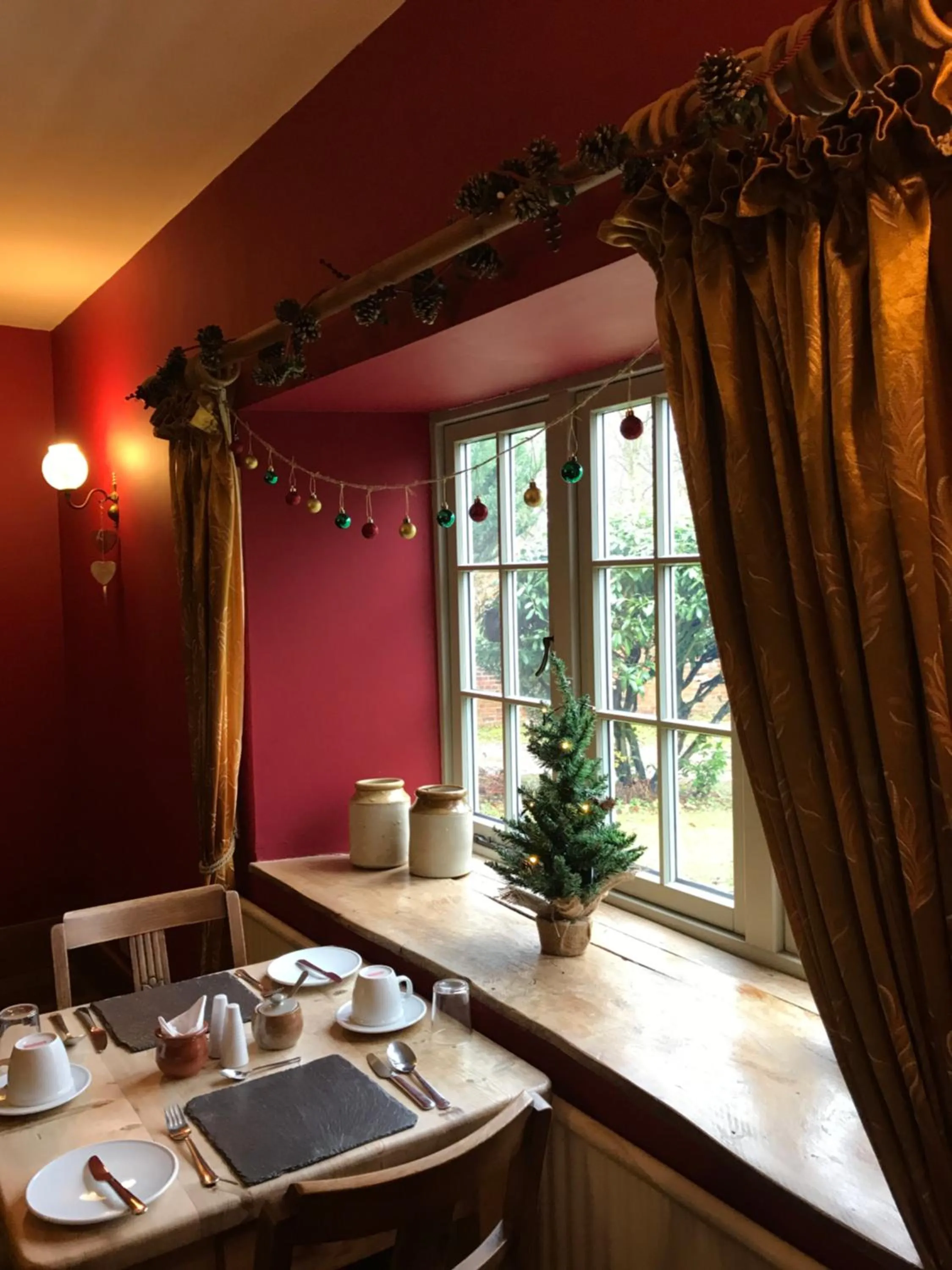 Dining area in Home Farm Bed & Breakfast