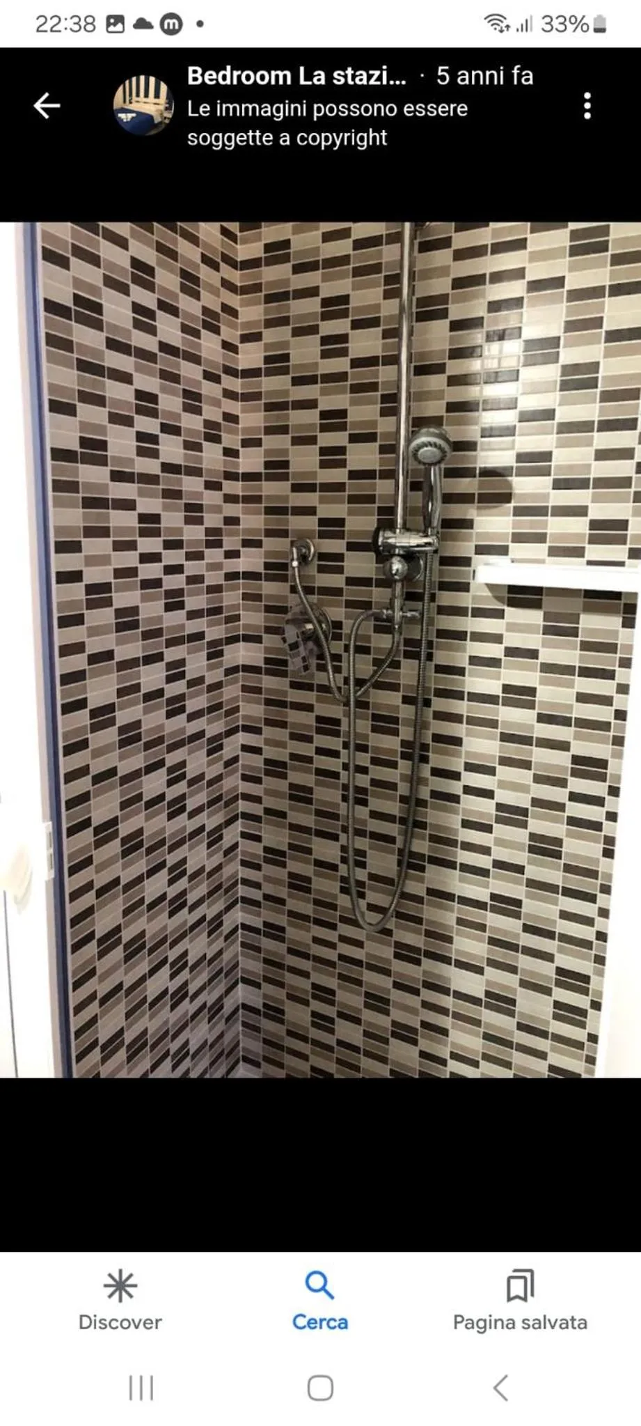 Shower in Bedroom la stazione