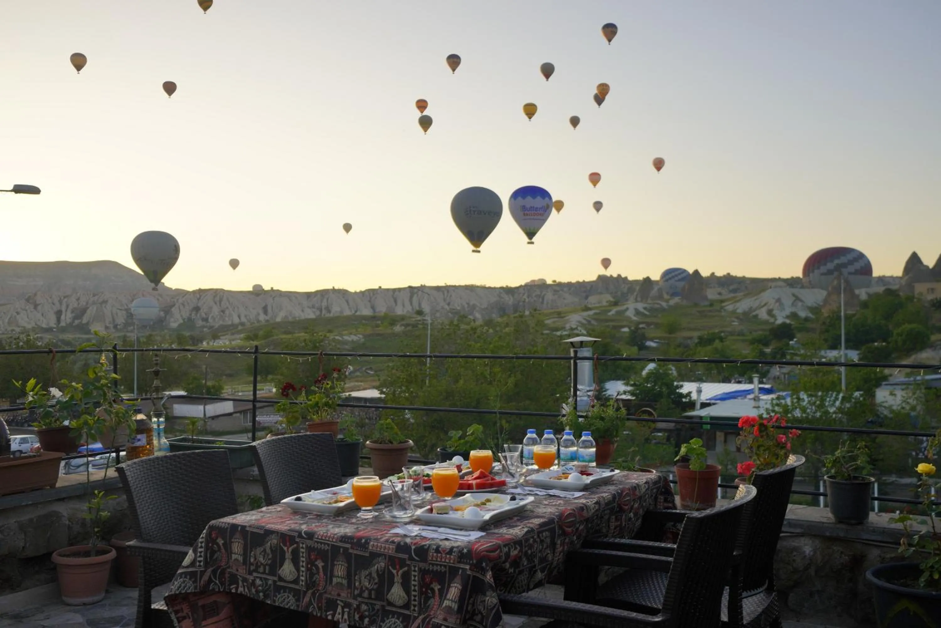 Natural landscape in Lucky Luke Stone House