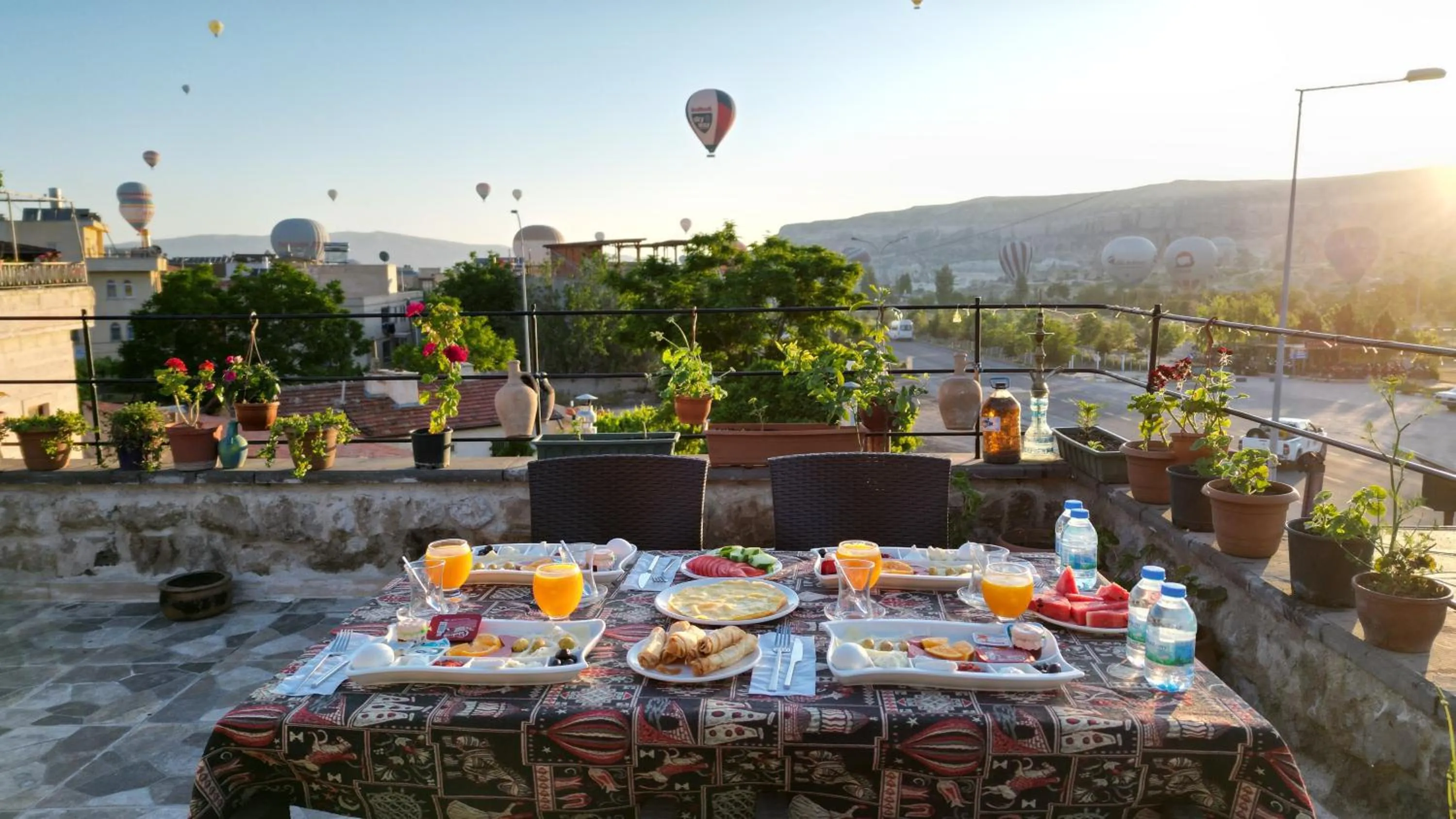 Balcony/Terrace in Lucky Luke Stone House