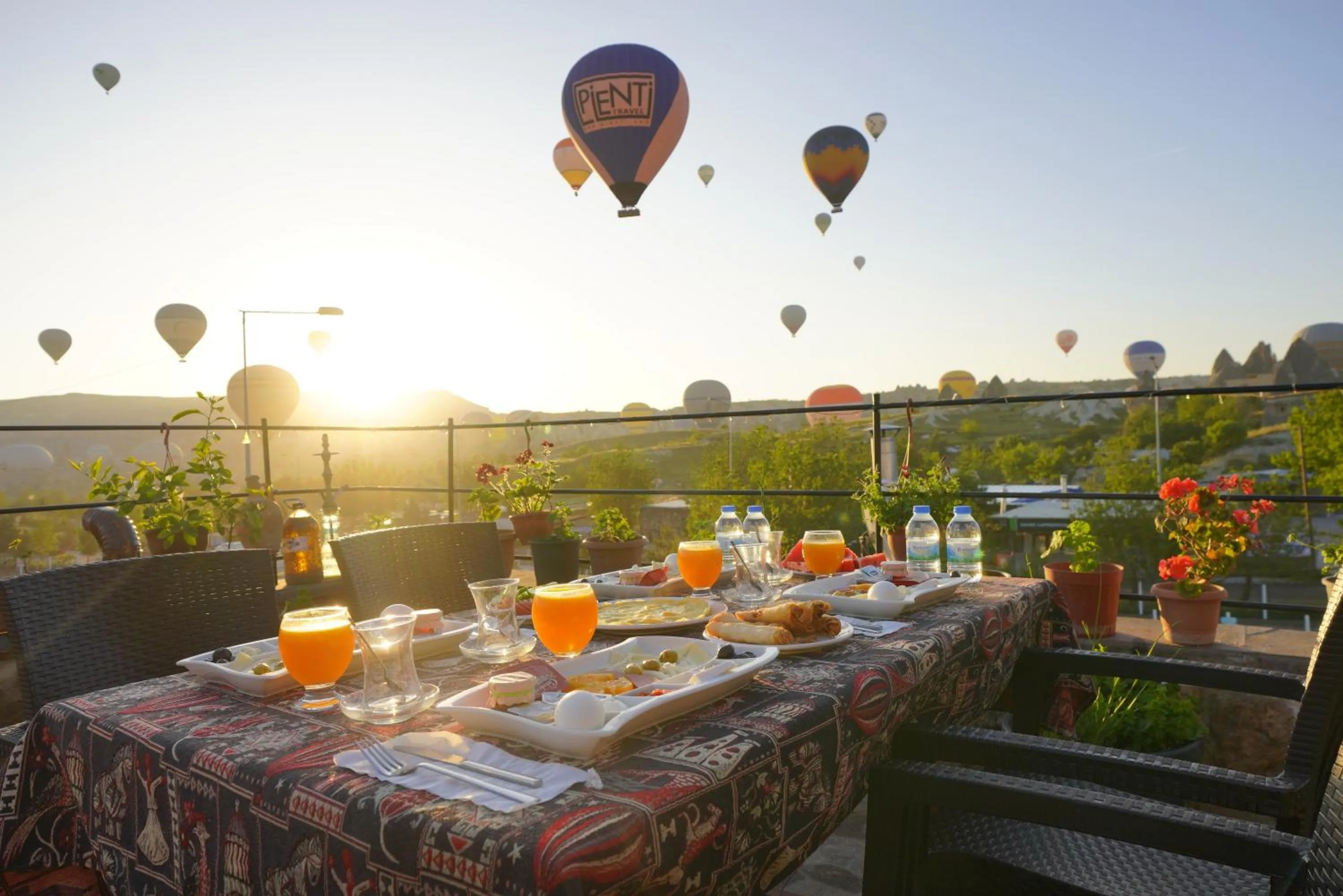 Natural landscape in Lucky Luke Stone House